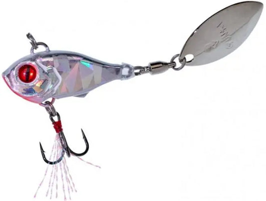 Sensas Vobler Gunki Shocker Vib 14 White Holo