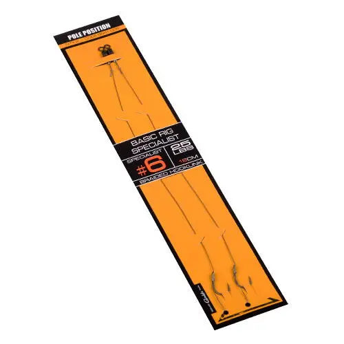 Gamakatsu Mont.pole Position Basic Specialist Nr.6/18cm/25lb 2buc/Pl