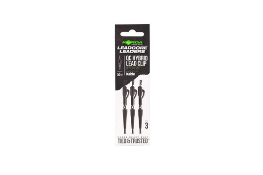 Korda Mont. Kable Qc Hybrid Lead Clip 50cm Weed