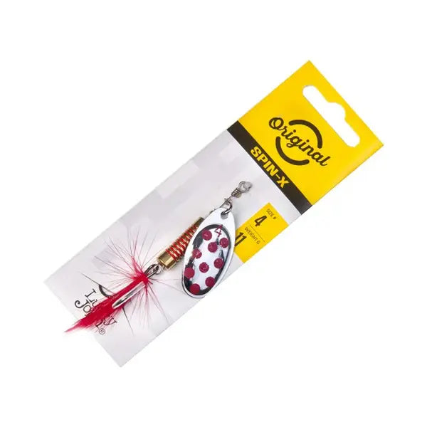 Lingurita Rotativa Rotativa Lucky John Spin X Round Nr.4 - 11gr : Culoare - Sr