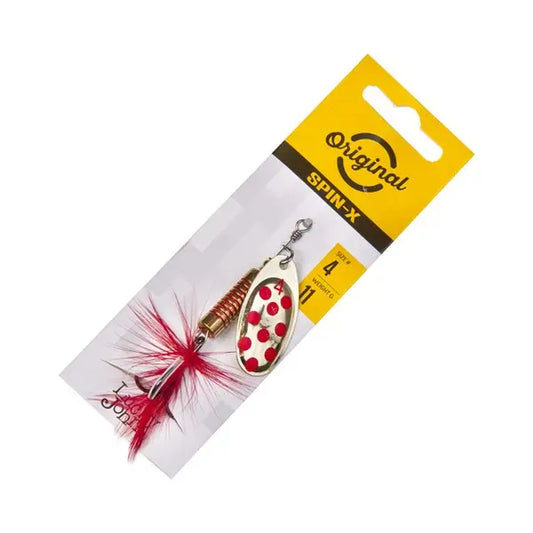 Lingurita Rotativa Rotativa Lucky John Spin X Round Nr.4 - 11gr : Culoare - Gr
