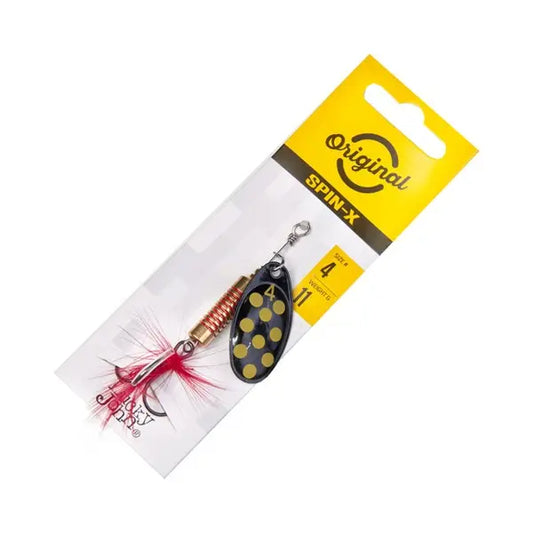 Lingurita Rotativa Rotativa Lucky John Spin X Round Nr.4 - 11gr : Culoare - Bf
