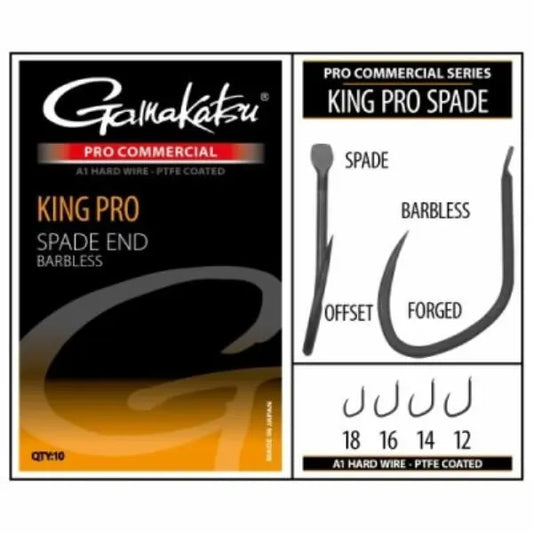 Gamakatsu Carlig Coars Pro-C King Pro Spade 10buc/Pl