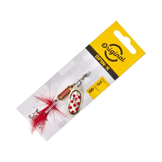 Lingurita Rotativa Rotativa Lucky John Spin X Round Nr.3 - 8gr : Culoare - Gr