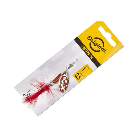 Lingurita Rotativa Rotativa Lucky John Spin X Round Nr.1 - 3.5gr : Culoare - Gr