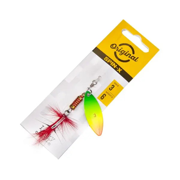 Lingurita Rotativa Rotativa Lucky John Spin X Long Nr.3 - 6gr : Culoare - Ft - Fire Tiger