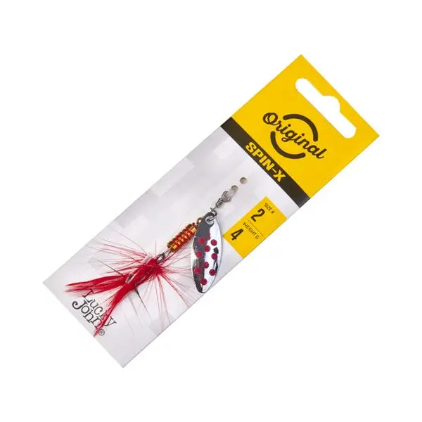 Lingurita Rotativa Rotativa Lucky John Spin X Long Nr.2 - 4gr : Culoare - Sr