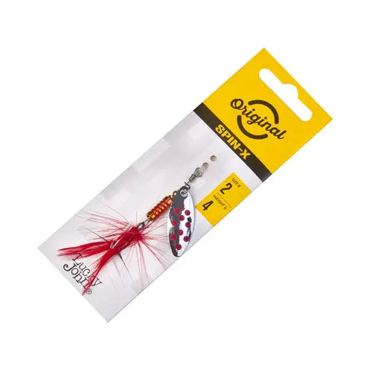 Lingurita Rotativa Rotativa Lucky John Spin X Long Nr.2 - 4gr : Culoare - Sr