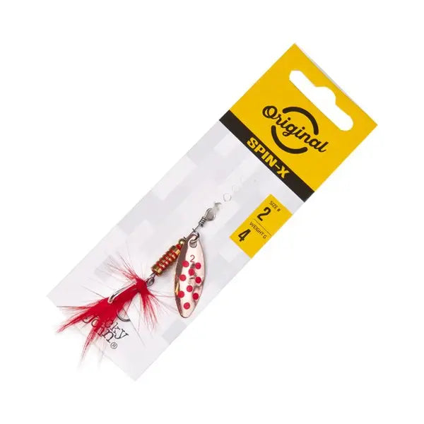 Lingurita Rotativa Rotativa Lucky John Spin X Long Nr.2 - 4gr : Culoare - Cr
