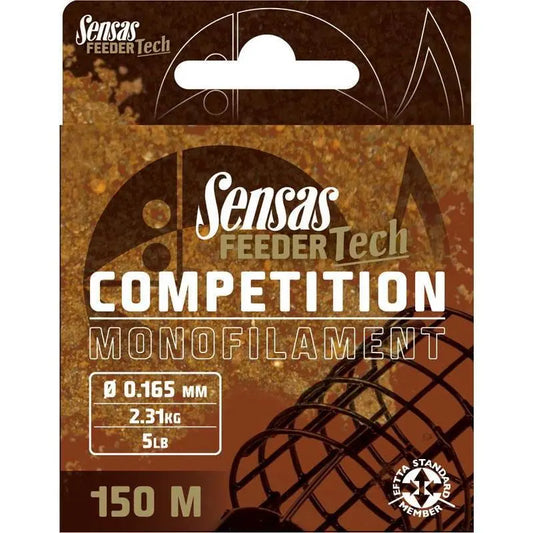 Fir Monofilamnet Sensas Fir Feedertech Mono 0,28mm/6,64kg/150m