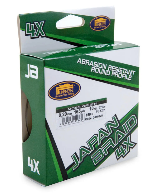 Fir Textil Lineaeffe Japan Braid X4 0,12mm/5,5kg 150m Verde
