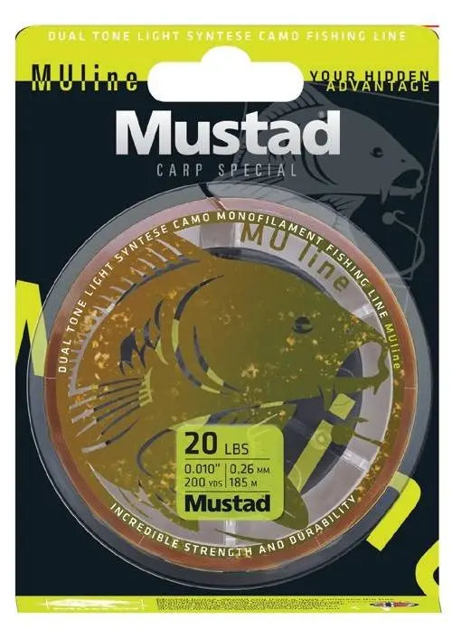 Fir Monofilamnet Mustad Fir Carp Special 023mm/3,6kg/1200m