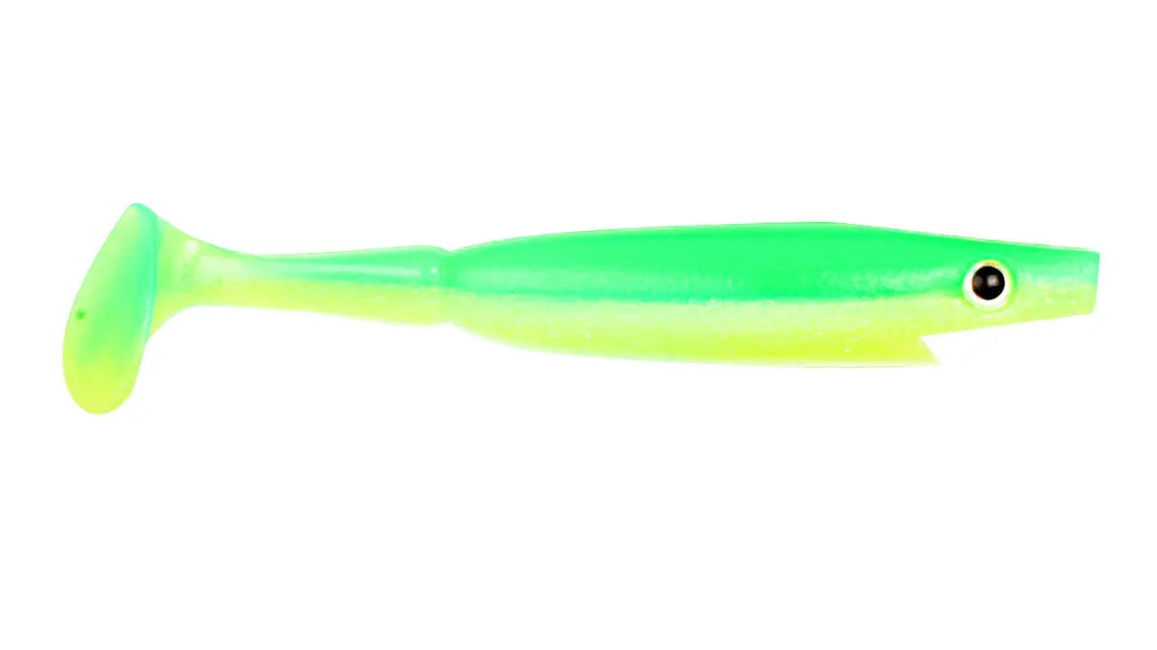 Strike Pro Shad Piglet 10cm Limetreuse