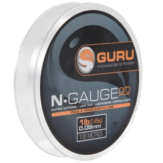 Fir Monofilamnet Guru Fir N-Gauge Pro 0,08mm/1lb/100m