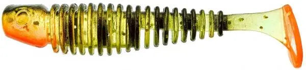 Sensas Soft Bait Gunki Tipsy-Sxl 10cm Ghost Stripe Perch 4buc/Pl