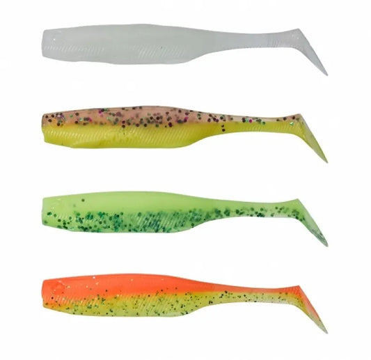 Sensas Soft Bait Gunki Peps Dark Water Kit Ii 9cm 4buc/Pl