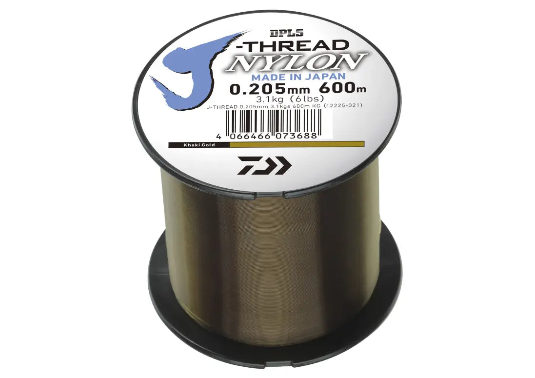 Fir Monofilament Daiwa J-Threads 235mm/4,10kg/600m Khaki Gold