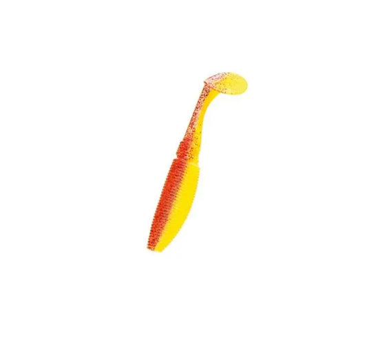 Nomura Rolling Shad 7,5cm/4g Yellow Red Glitter 10buc/Pl