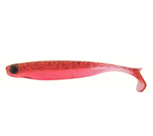 Mustad Shad Mezashi Z Minnow 7,6cm Transparent Red