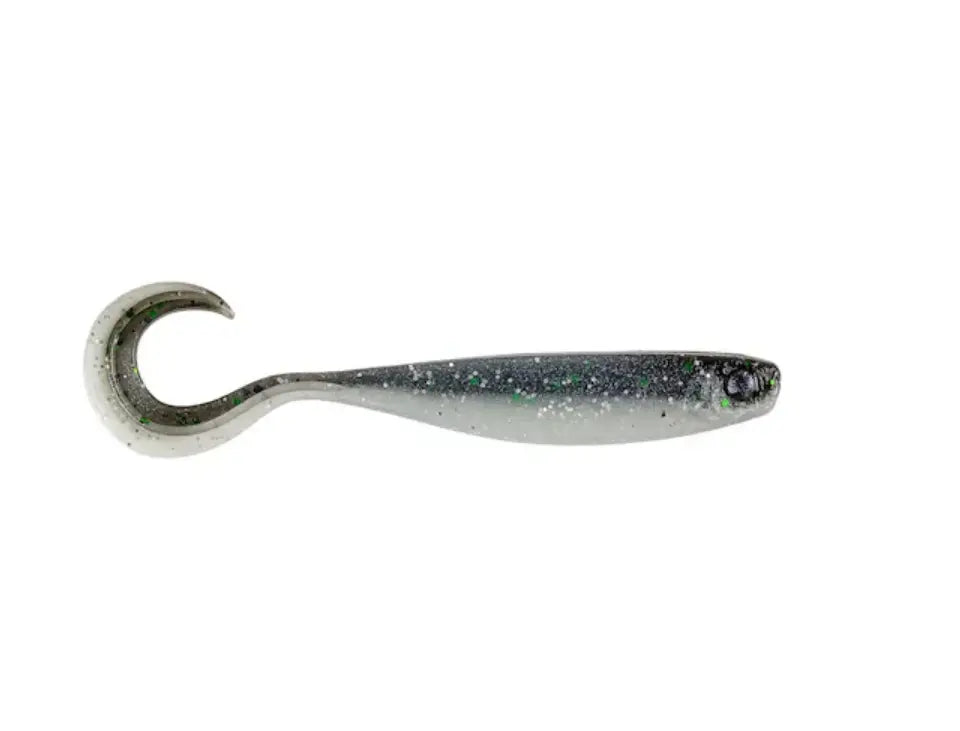 Mustad Shad Mezashi Curly Tail Minnow 9cm Anchovy 6buc/Pl