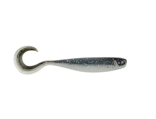 Mustad Shad Mezashi Curly Tail Minnow 9cm Anchovy 6buc/Pl