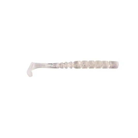 Mustad Naluca Aji Paddle Tail 5cm Clear Rainbow Glitter 12buc/Pl