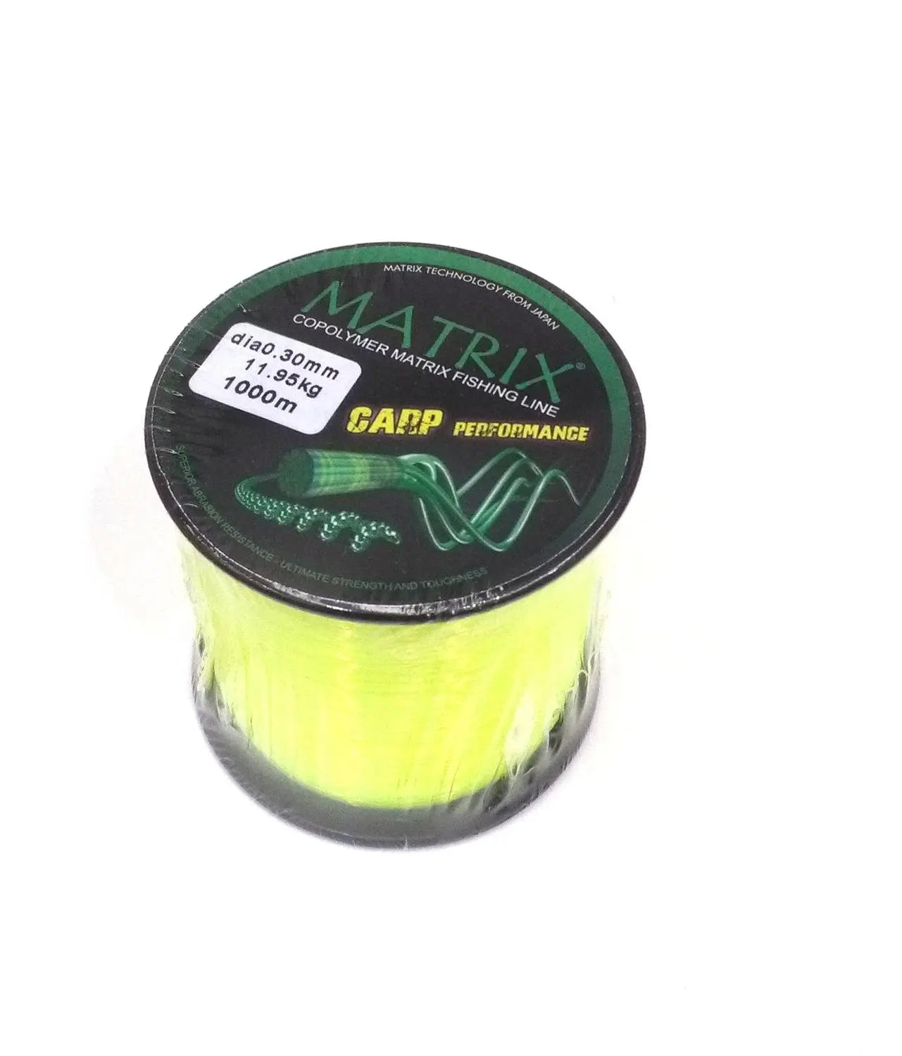 Fir Monofilament Carbotex Filament Fir Matrix Fluo Galben 028mm/10,25kg/1000m
