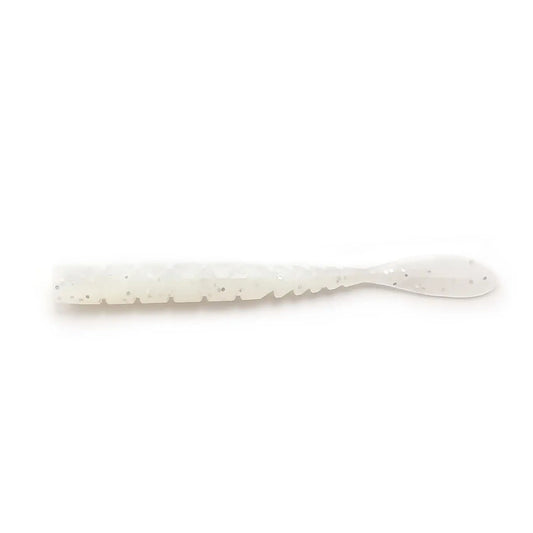 Mustad Naluca Aji Micro Fla 5cm White Glow Glitter