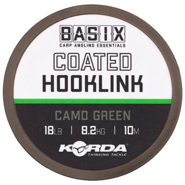 Fir Textil Korda Fir Basix Coated Hooklink 18lb/10m