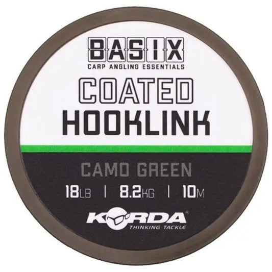 Fir Textil Korda Fir Basix Coated Hooklink 18lb/10m