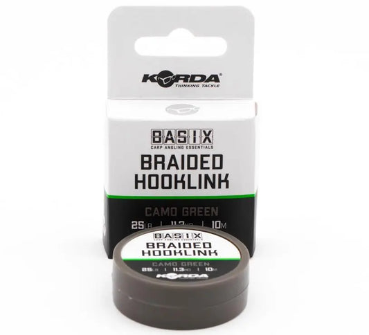 Fir Textil Korda Fir Basix Braided Hooklink 25lb/10m