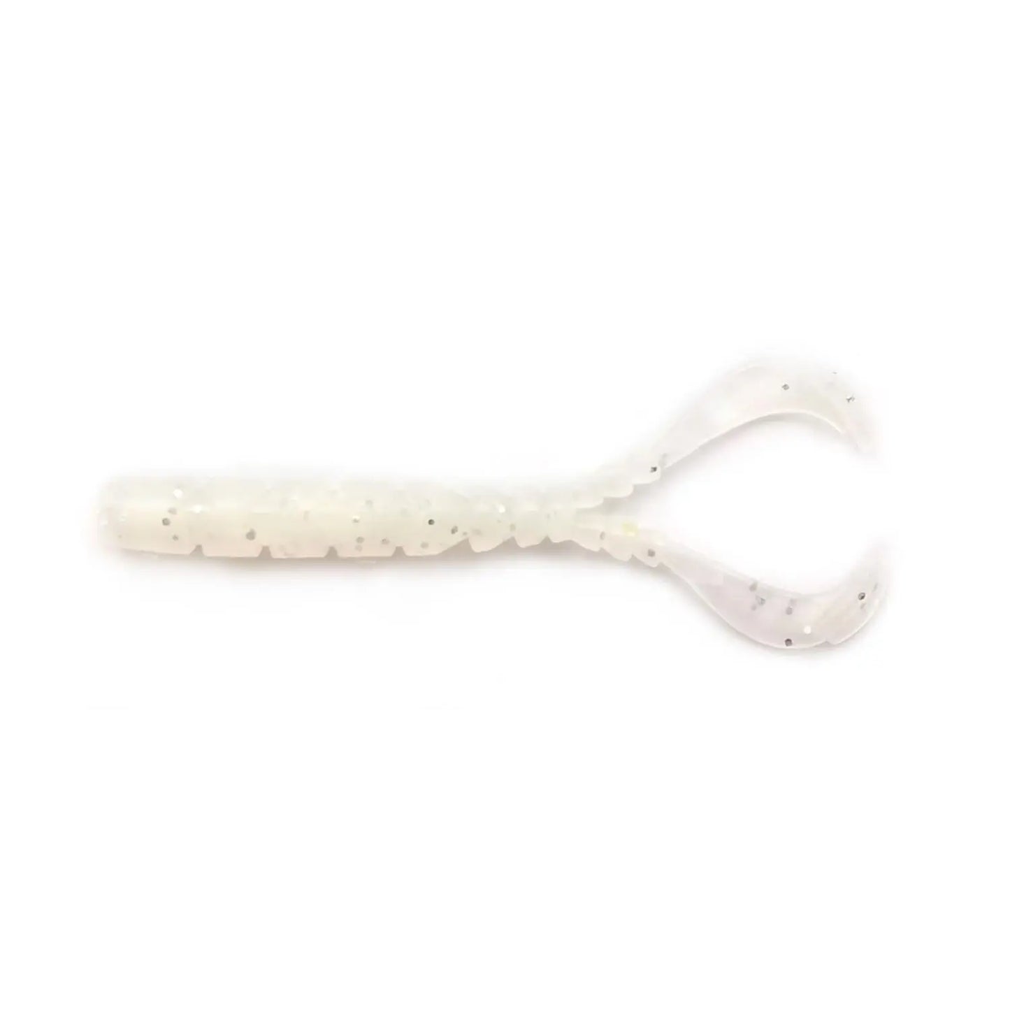 Mustad Naluca Aji Micro Chiki 4,3cm White Glow Glitter