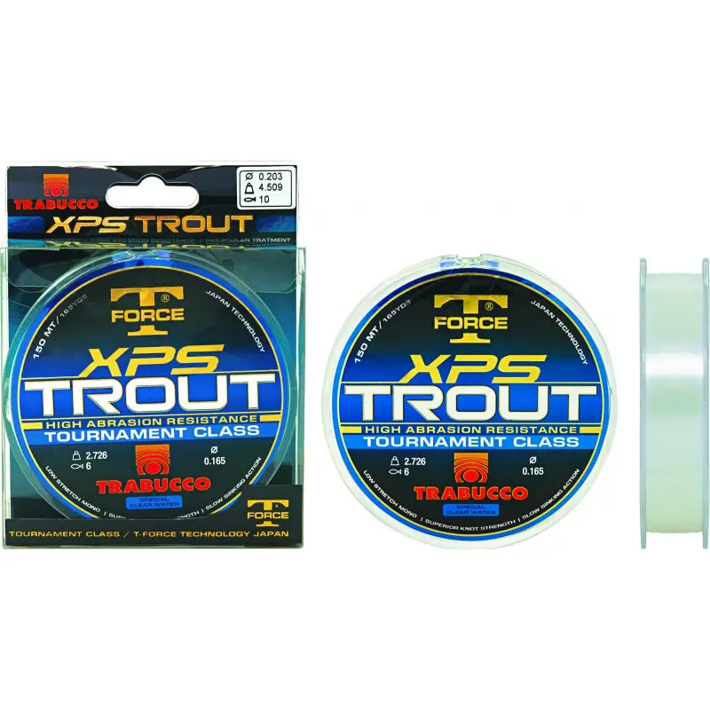 Fir Monofilament Trabucco Fir T-Force Xps Trout Comp. 016mm/2,72kg/150m
