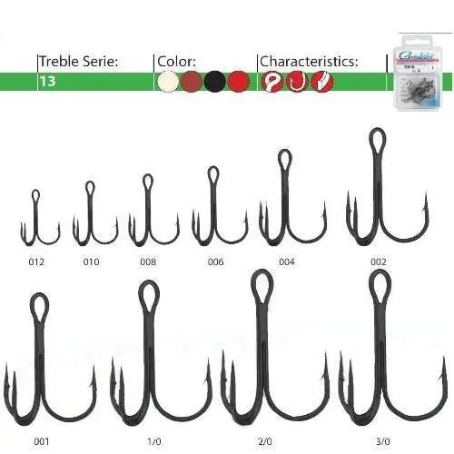 Gamakatsu Tripla Forjata 13ns Bl 10buc/Pl