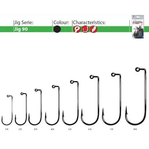 Gamakatsu Carlige Pt.jig 90 Bl 25buc.pl, Nr.04