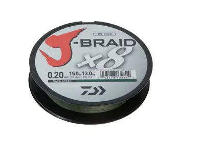 Fir Textil Daiwa Xx Fir Daiwa J-Braid X8 Verde 018mm/12kg/300m