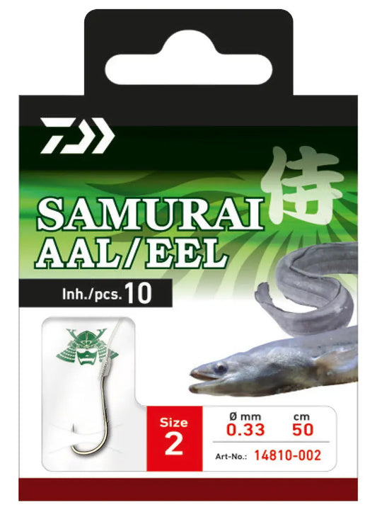 Daiwa Carlig Samurai Eel Nr.6/10buc/Pl