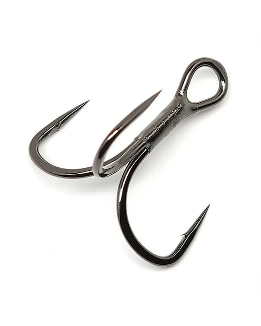 Gamakatsu Ancora Treble Short Shank Ewg Nickel Black 6buc/Pl