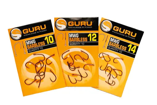 Carlige Guru Mwg Barbless Nr.14 10buc/Plic