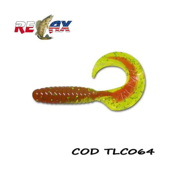Naluca Soft Relax Twister 9cm Laminat Core Relax (4buc/Plic) : Culoare - Tlc064
