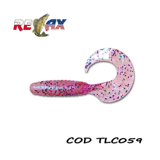 Naluca Soft Relax Twister 9cm Laminat Core Relax (4buc/Plic) : Culoare - Tlc059