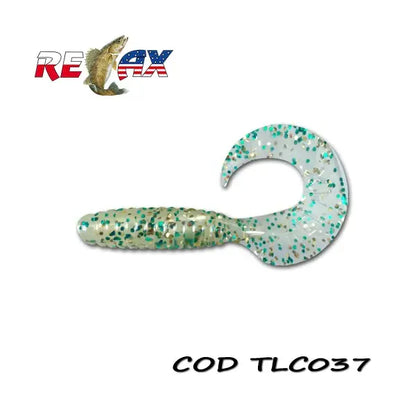 Naluca Soft Relax Twister 9cm Laminat Core Relax (4buc/Plic) : Culoare - Tlc037