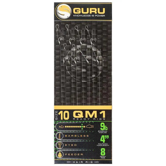 Carlige Guru Mont. Carlig Qm1 Standard Hair Nr.10 019mm 8buc/Pl
