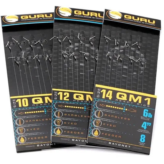 Carlige Guru Mont. Bayonets Qm1 Carlig Nr.14 017mm/10cm 8buc/Pl