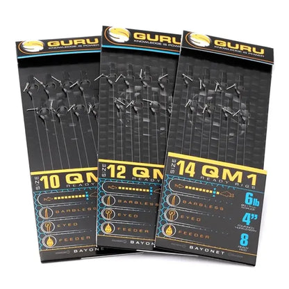 Carlige Guru Mont. Bayonets Qm1 Carlig Nr.10 022mm/10cm 8buc/Pl