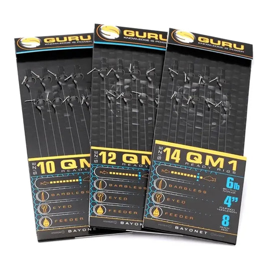 Carlige Guru Mont. Bayonets Qm1 Carlig Nr.10 022mm/10cm 8buc/Pl