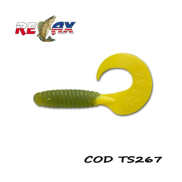Naluca Soft Relax Twister 9cm Standard Relax (4buc/Plic) : Culoare - Ts267