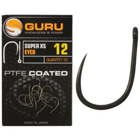 Carlige Guru Carlig Super Xs Nr.8 Barbless 10buc/Pl