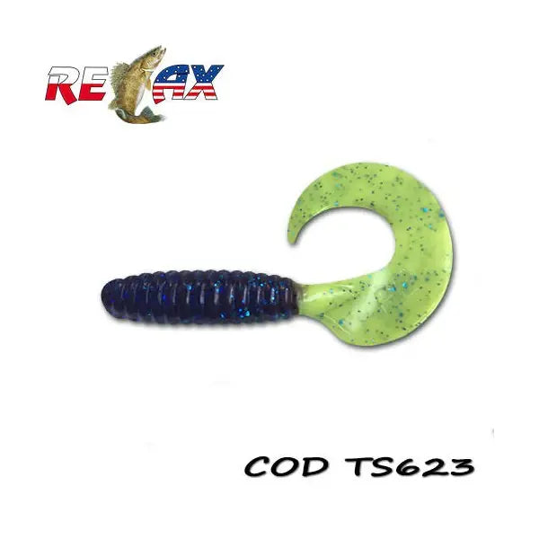 Naluca Soft Relax Twister 9cm Standard Relax (4buc/Plic) : Culoare - Ts623