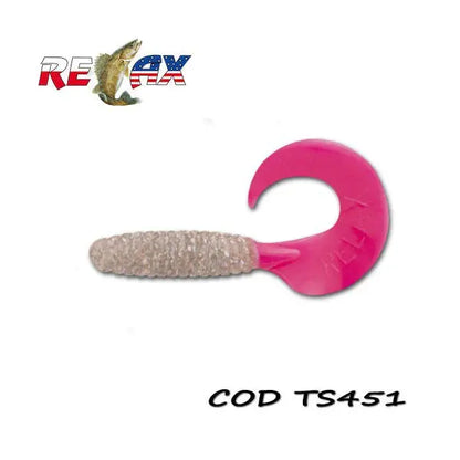 Naluca Soft Relax Twister 9cm Standard Relax (4buc/Plic) : Culoare - Ts451